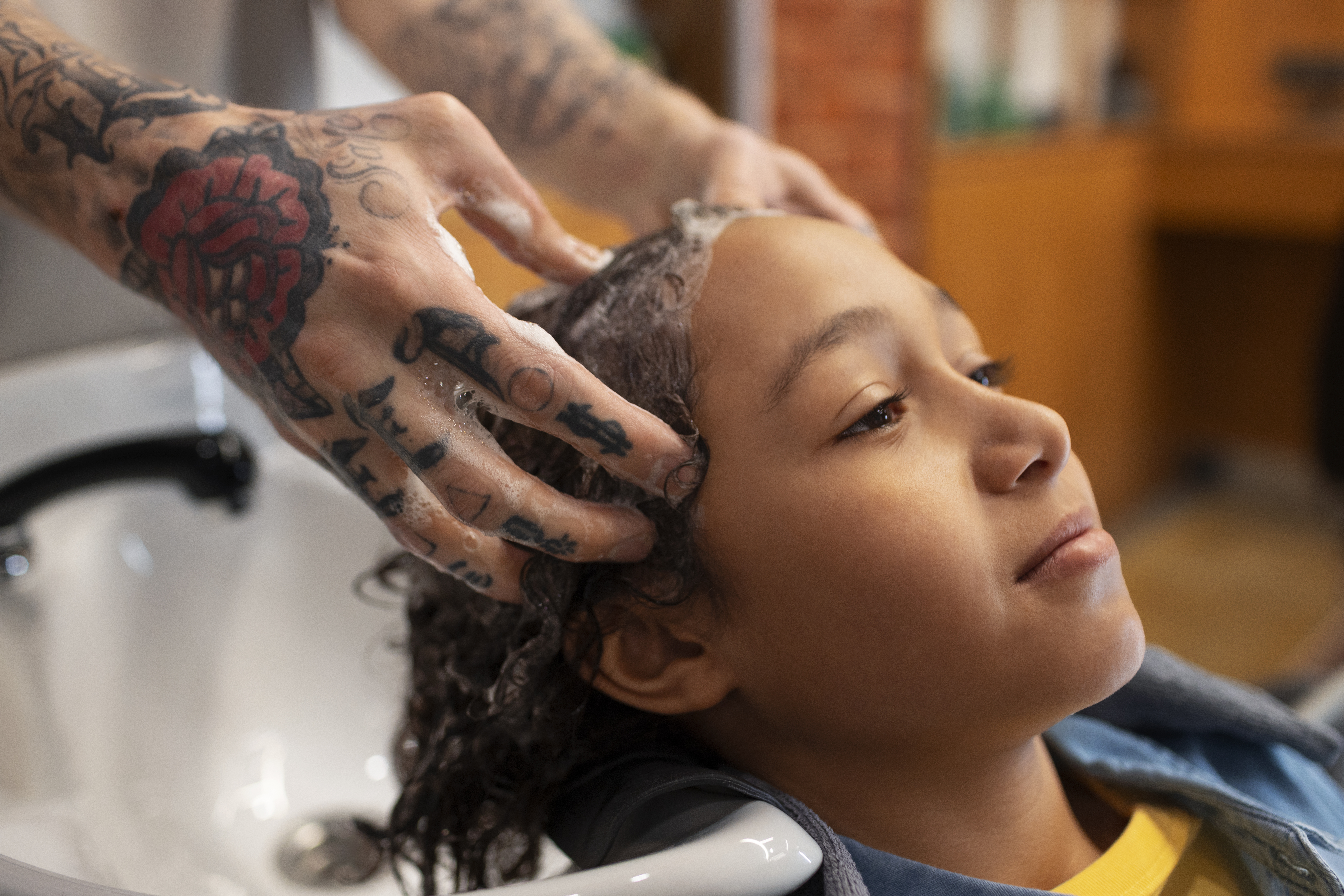 Protein treatment for hair