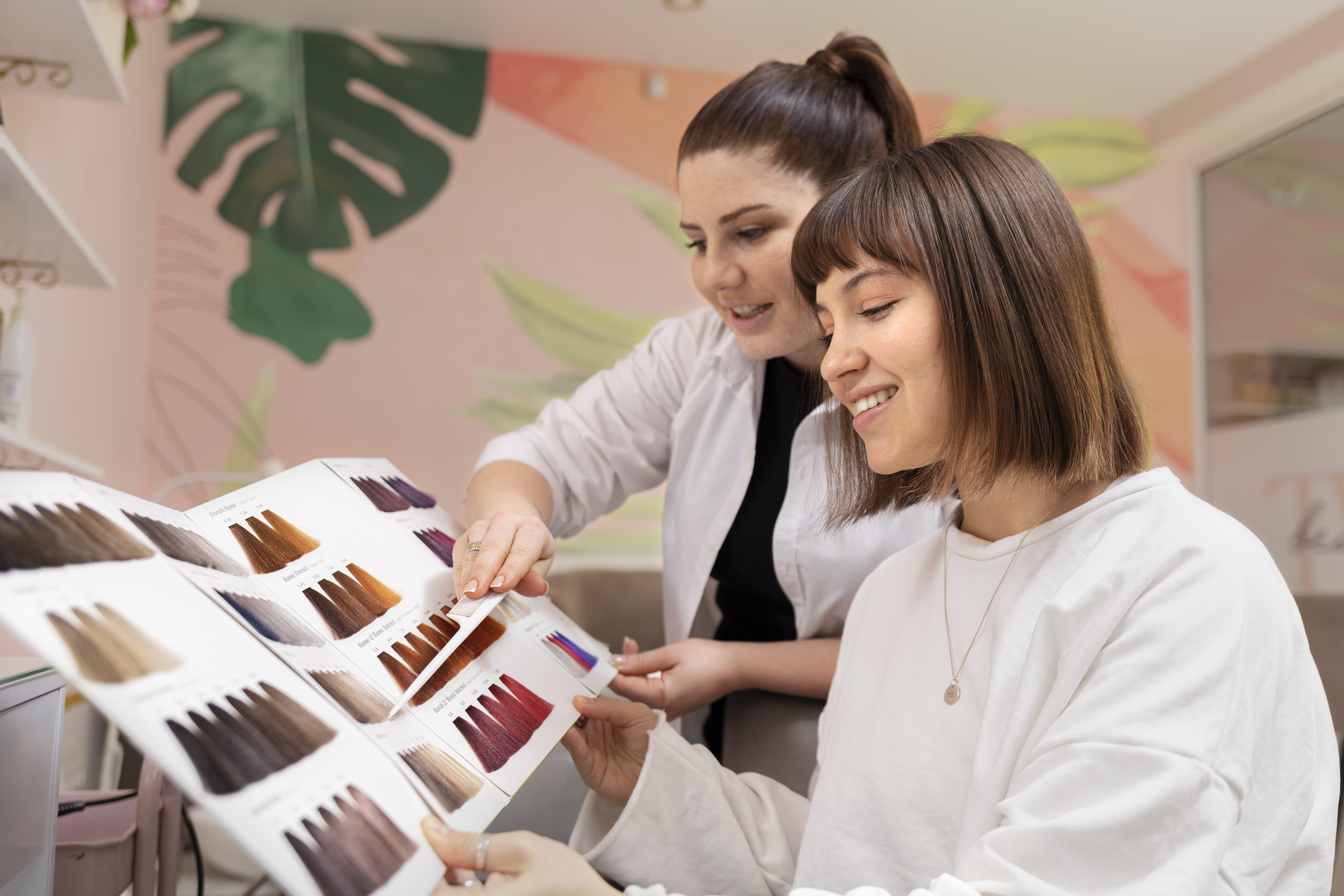 Hair foil colours ideas